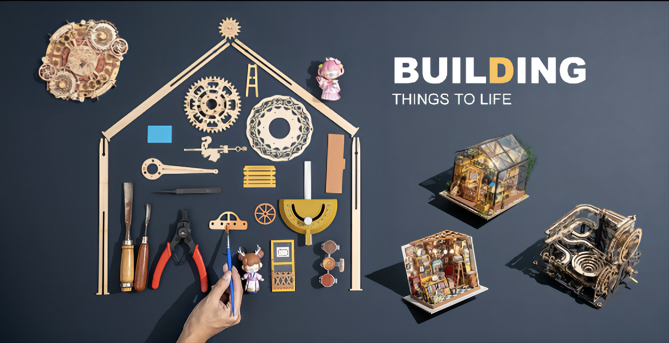 Top 10 The Most Popular 3D Wooden Puzzle Rokr's