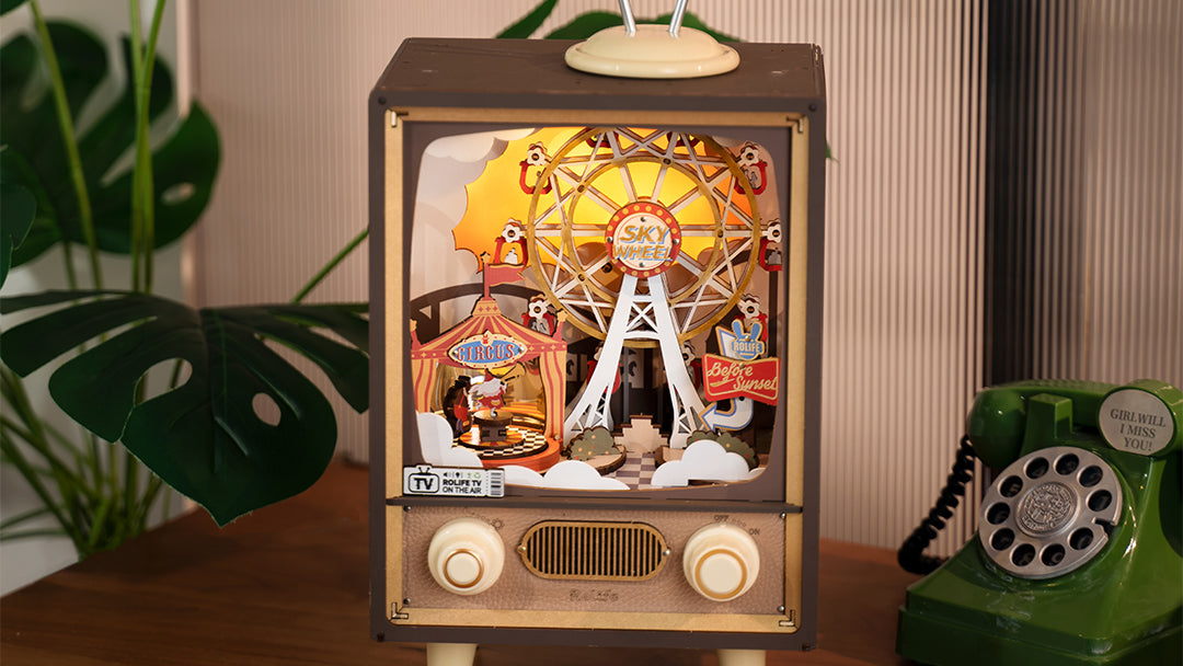Rolife Sunset Carnival A Whimsical Journey Into Your Own Amusement Park