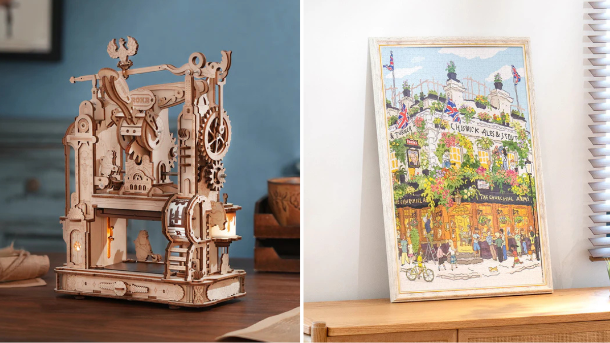 3D Wooden Puzzle vs Jigsaw Puzzle