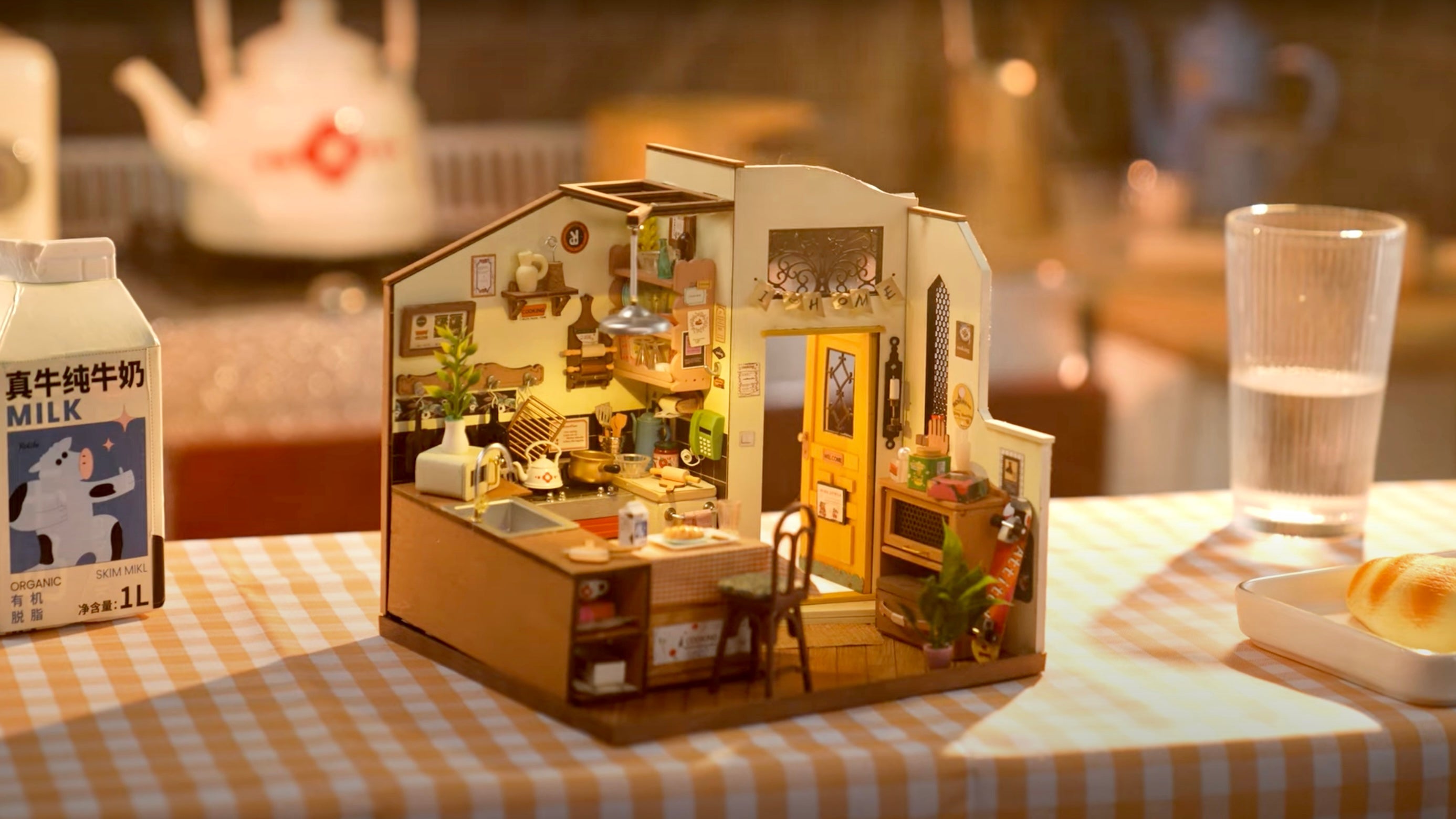 Re Live Childhood Nostalgia with The Rolife Cozy Kitchen DIY Craft Kit