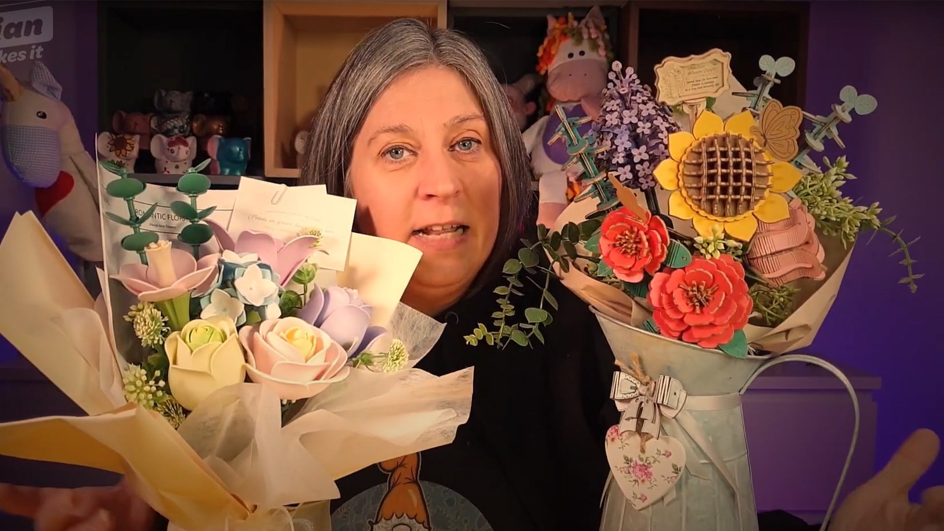 banner-ROKR Spring Time Bouquet DIY 3D Puzzle Review