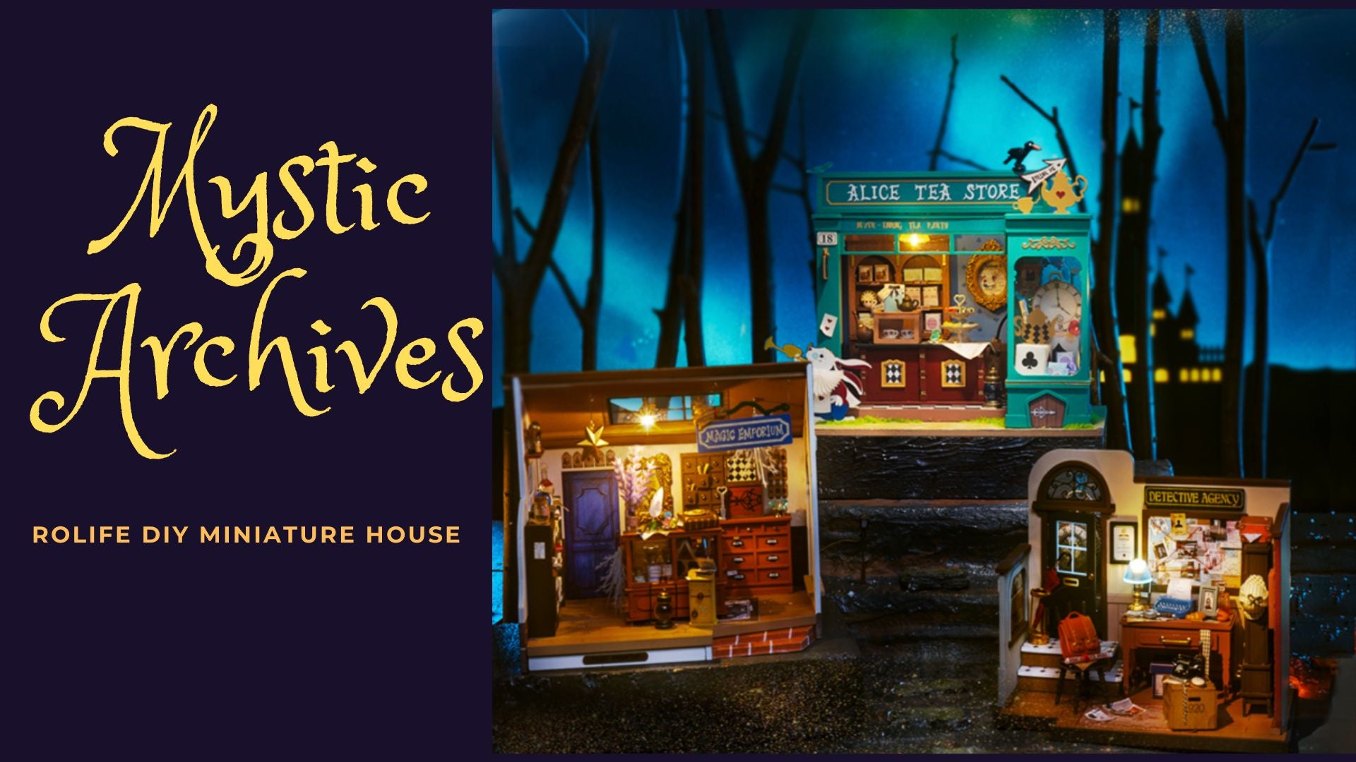 New DIY Miniature House An Immersive Experience with Rolife Mystic Archives Series