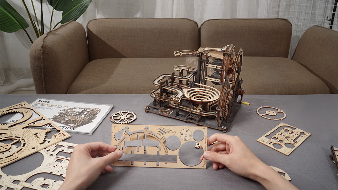 What Are Robotime DIY Crafts Kits Made From