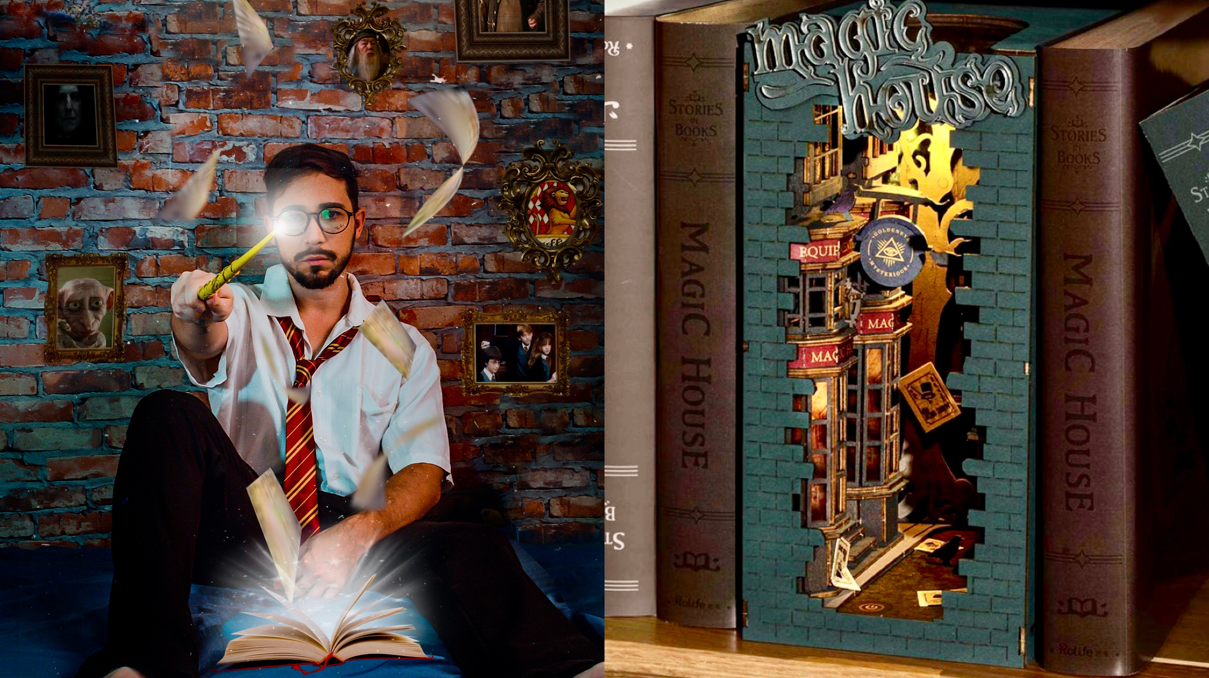 How to Make A Diagon Alley Book Nook for Beginners