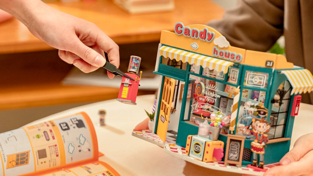 Rolife Rainbow Candy House Make Your Collection Even Sweeter