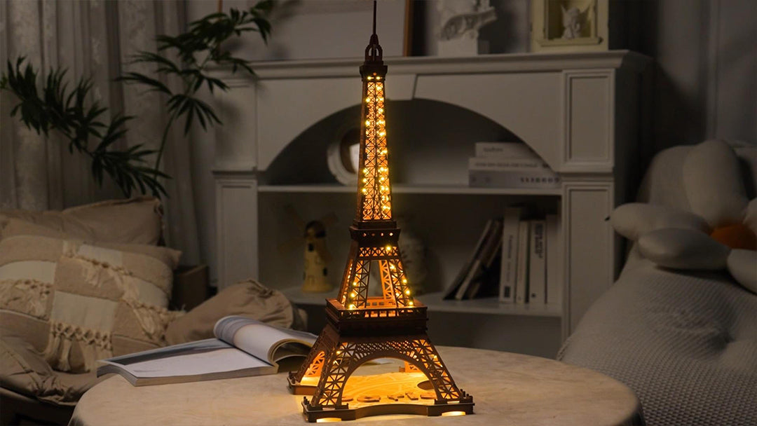 The Difference Between Rolife Night of The Eiffel Tower and Rolife Eiffel Tower