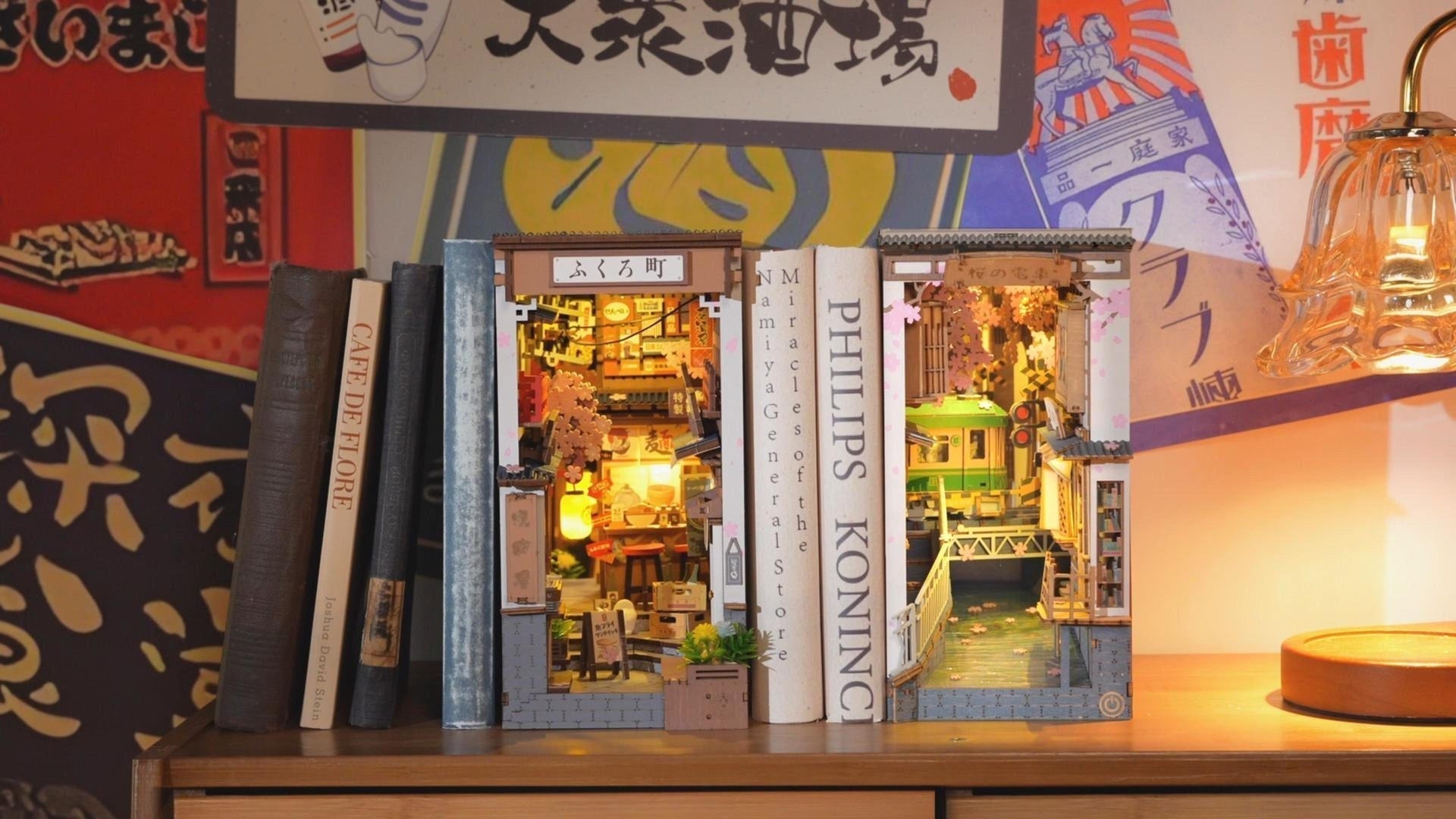 Book Nook Make the Perfect Decoration for Bookshelf