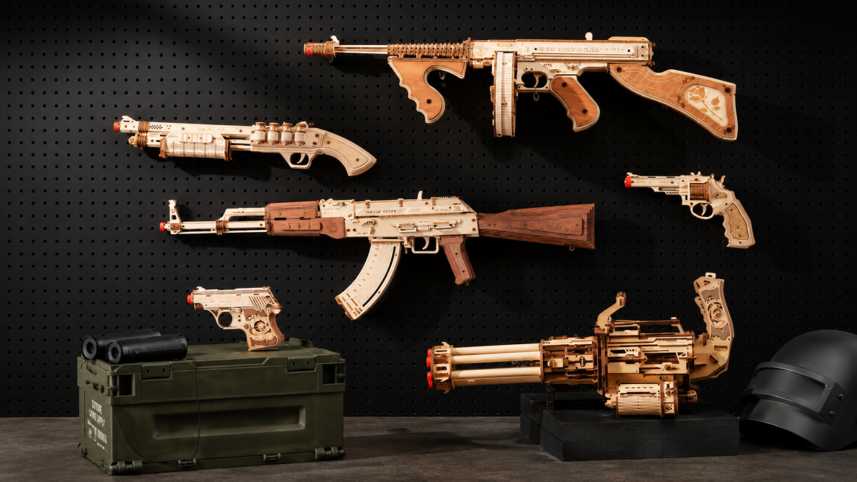 Best 3D Wooden Gun Puzzles for Adults
