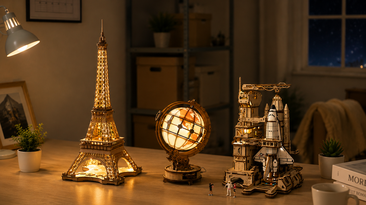 Best 3D Wooden Puzzles for Space and Architecture Lovers