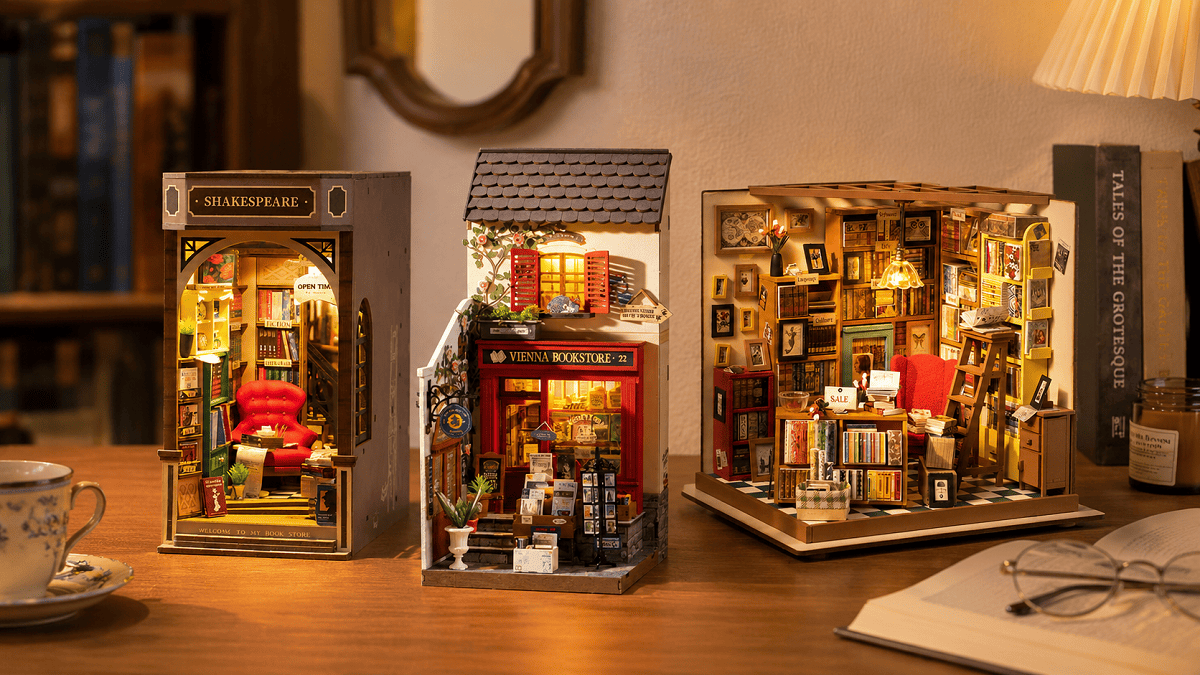 Best Miniature Bookshop & Library Kits