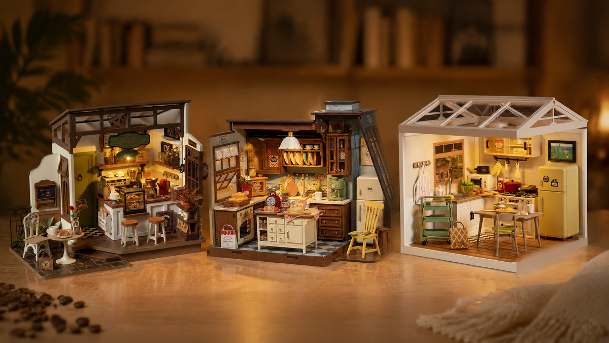Best Miniature Room Kits with a Kitchen Theme