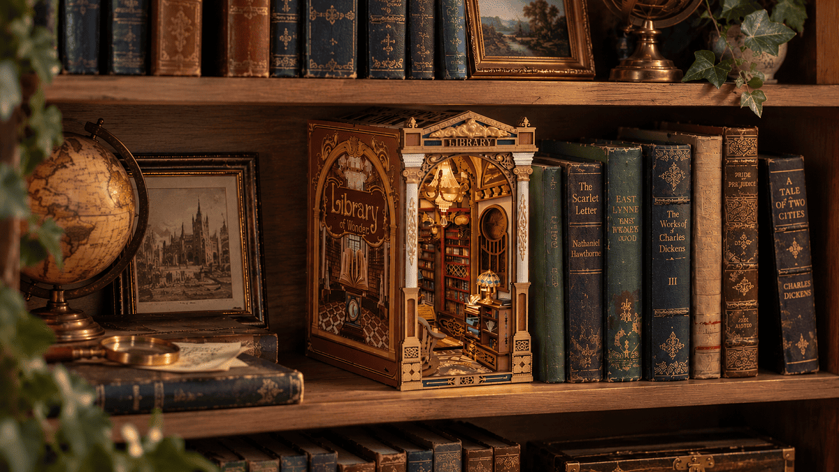 Dark Academia Bookshelf Decor Ideas