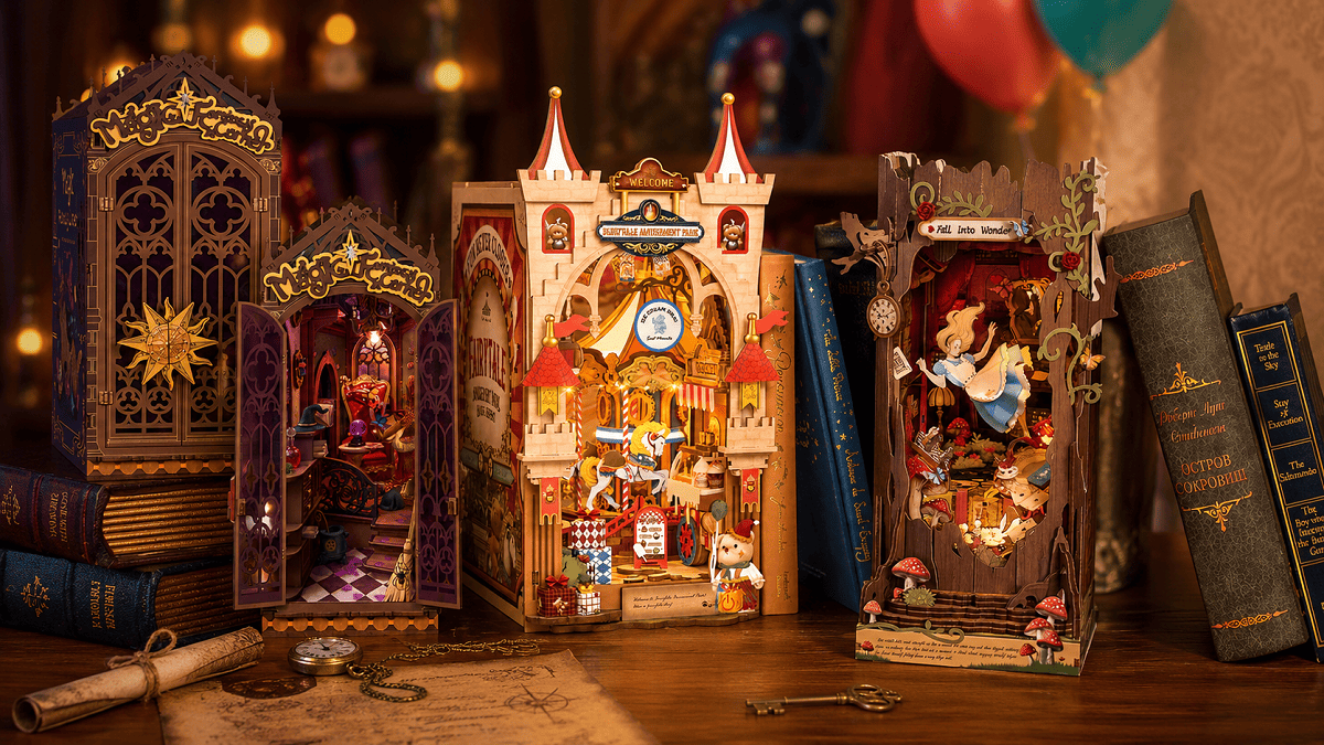 Fantasy-Themed Book Nook