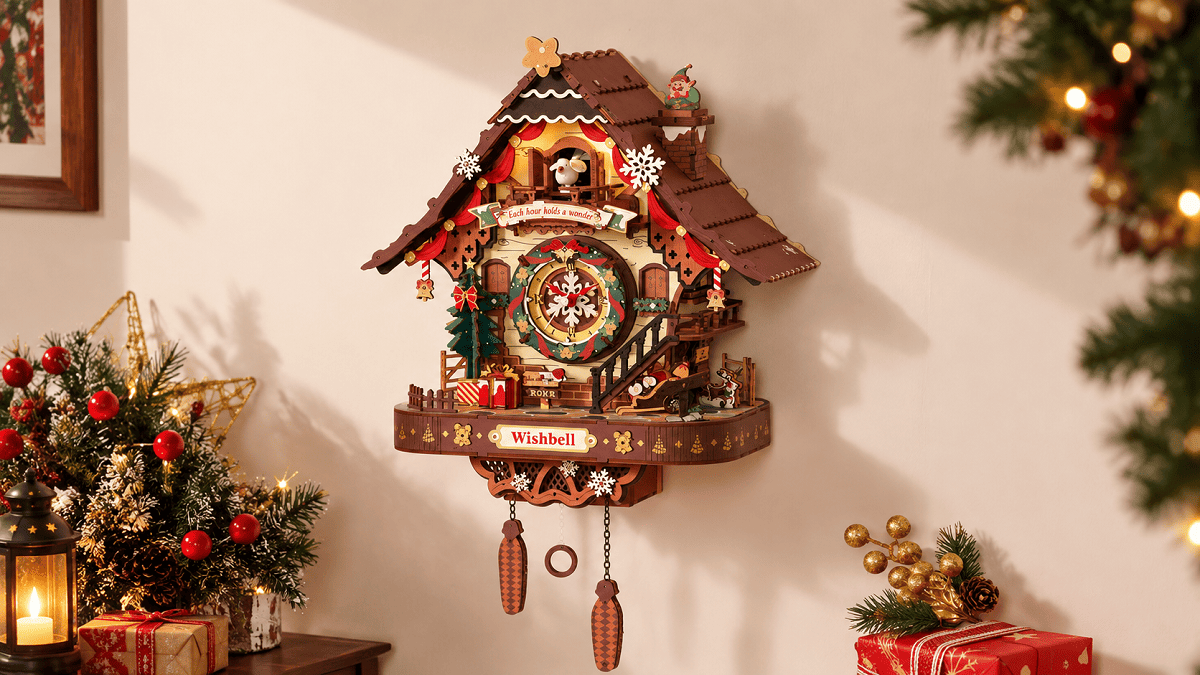 ROKR Christmas Cuckoo Clock