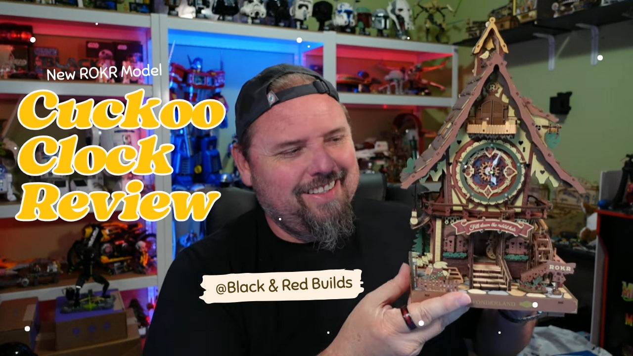 ROKR Cuckoo Clock 3D Wooden Puzzle Review