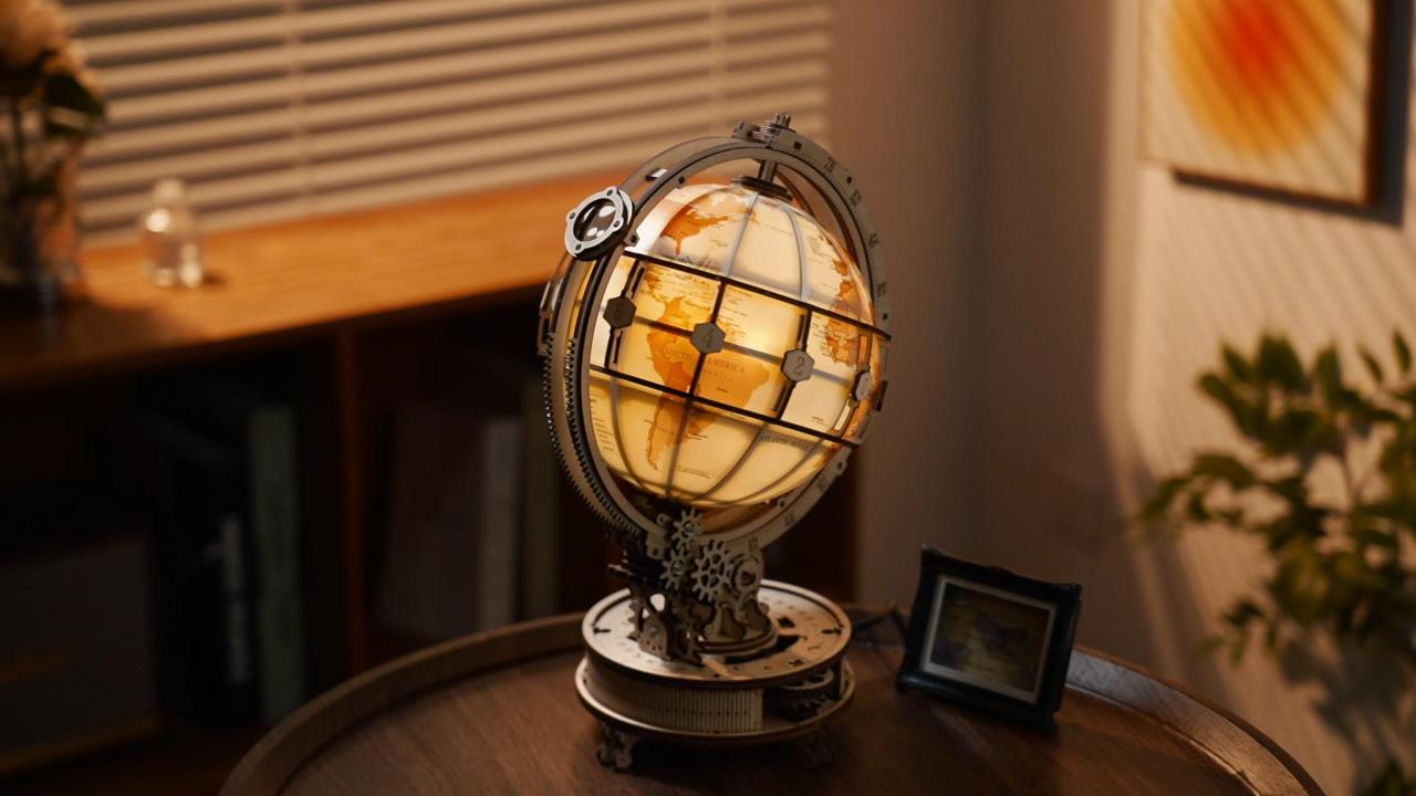 Best 3D Wooden Globe Models for Adults | Robotime