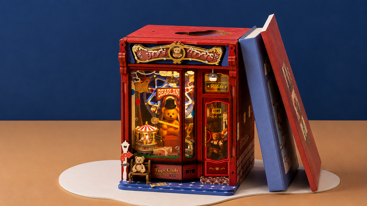Rolife Joy’s Toy Shop DIY Book Nook Kit