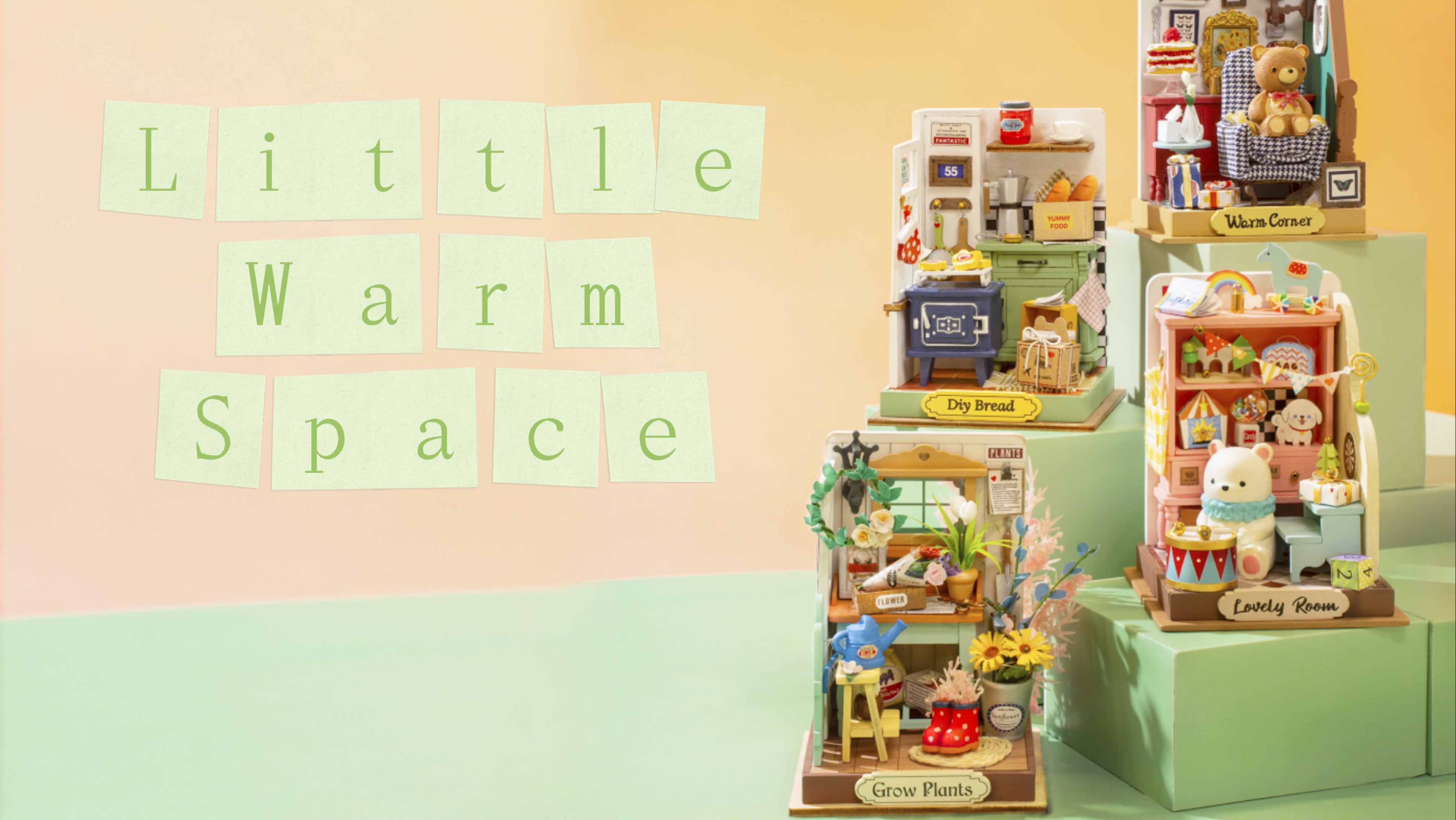 Get Cozy with Rolife Little Warm Space DIY Miniature House Kits This Fall and Winter