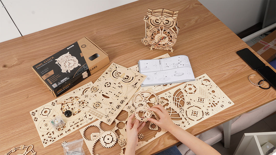 Piece by Piece Building Your Own 3D Wooden Puzzle