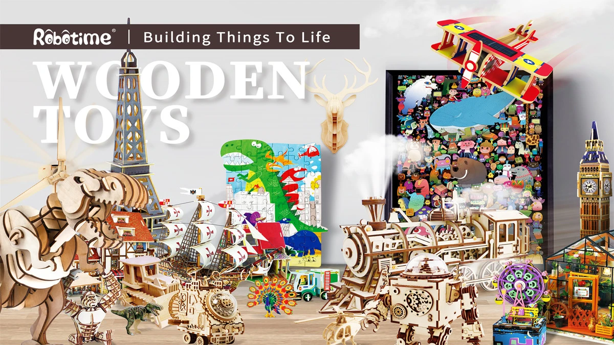 Top 5 3D Wooden Puzzle Rokr's