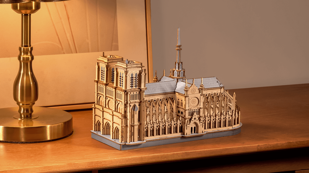 Paris Cathedral Puzzle for Home Deco