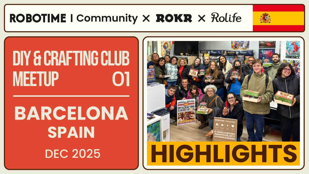 Building Kits Building The Community First Successful Robotime Meetup in Spain