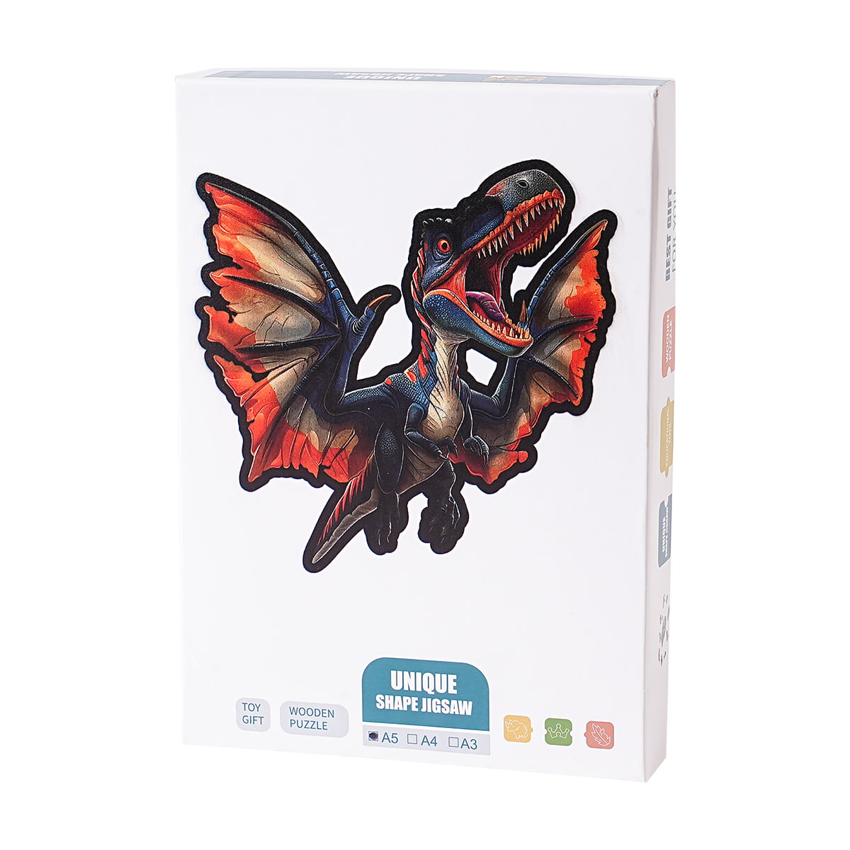 ROBOTIME Holzpuzzle „Wilder Flugsaurier“