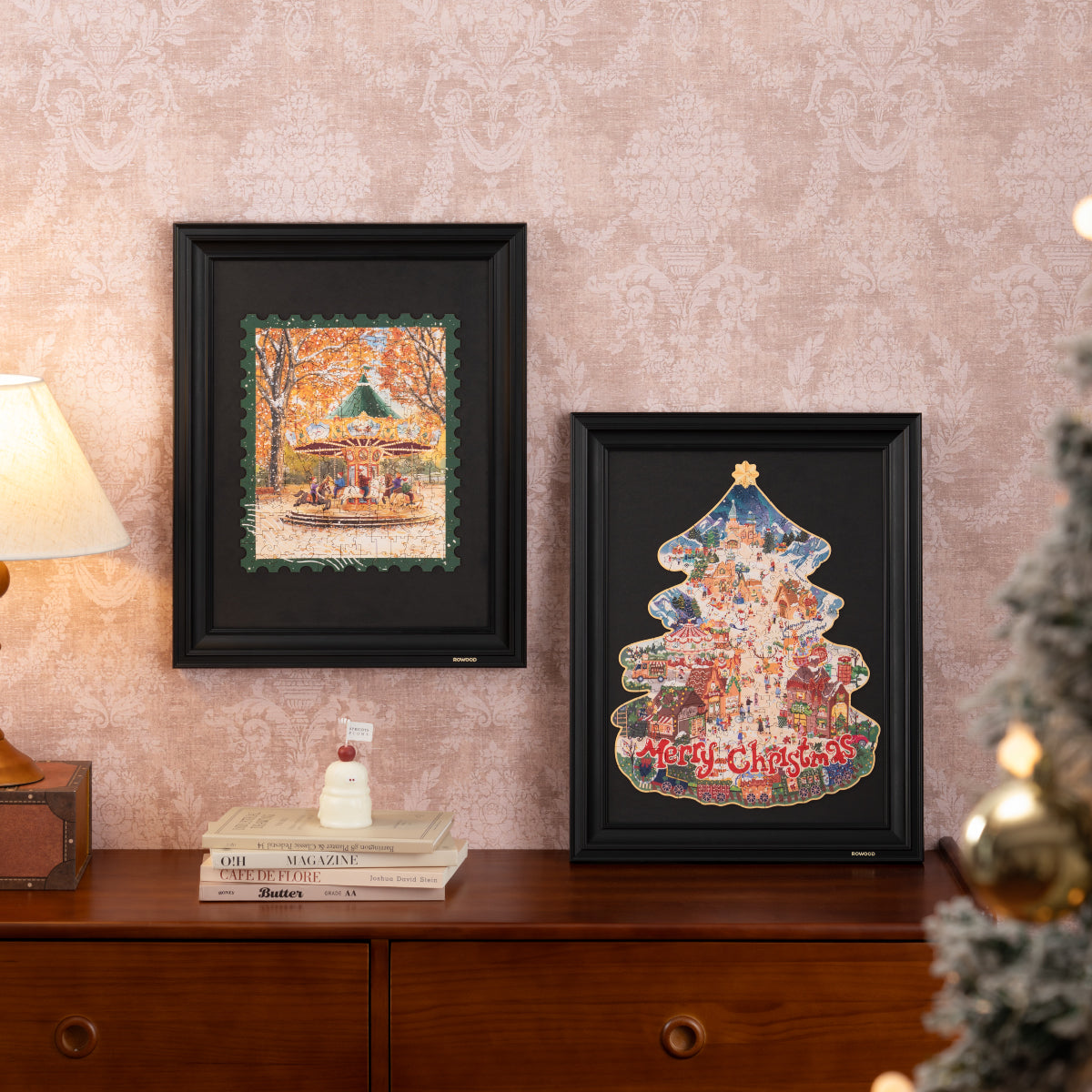 Rowood Christmas Town Houten Legpuzzel TA007