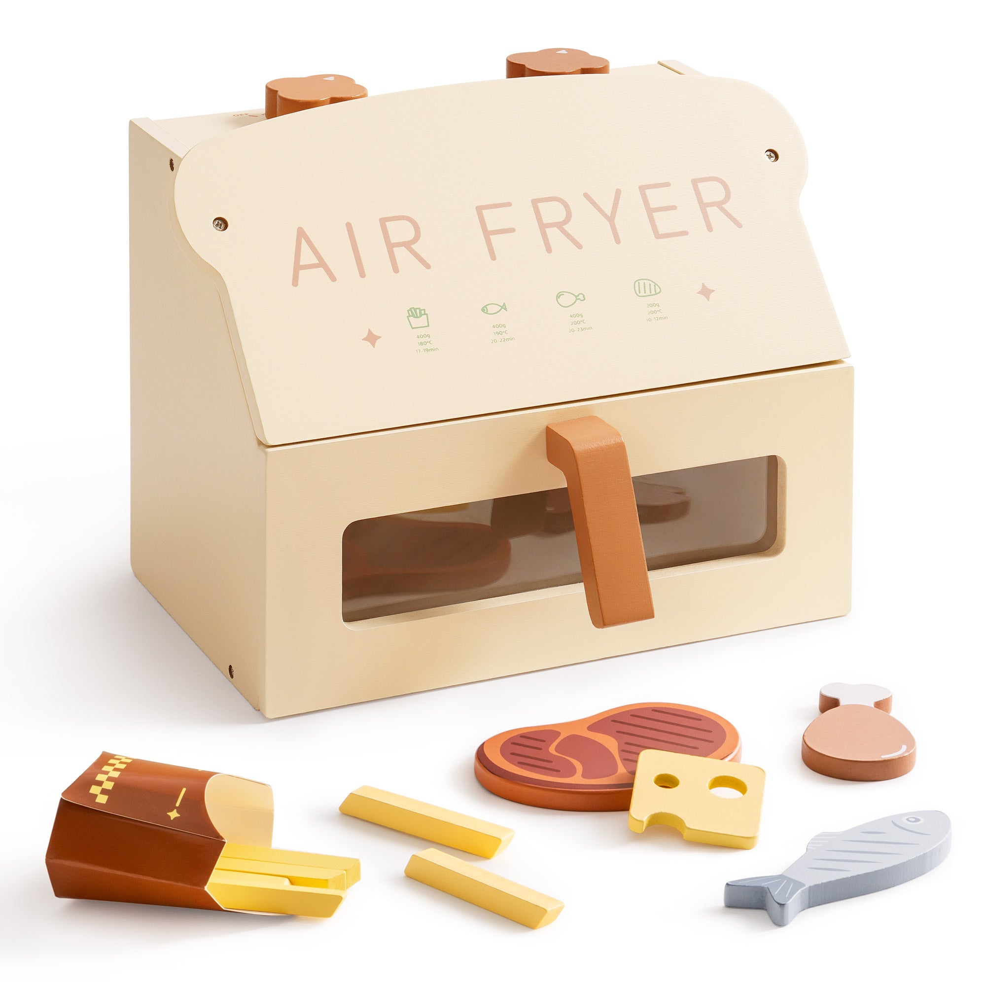 ROBUD Wooden Play Air Fayer Creamy