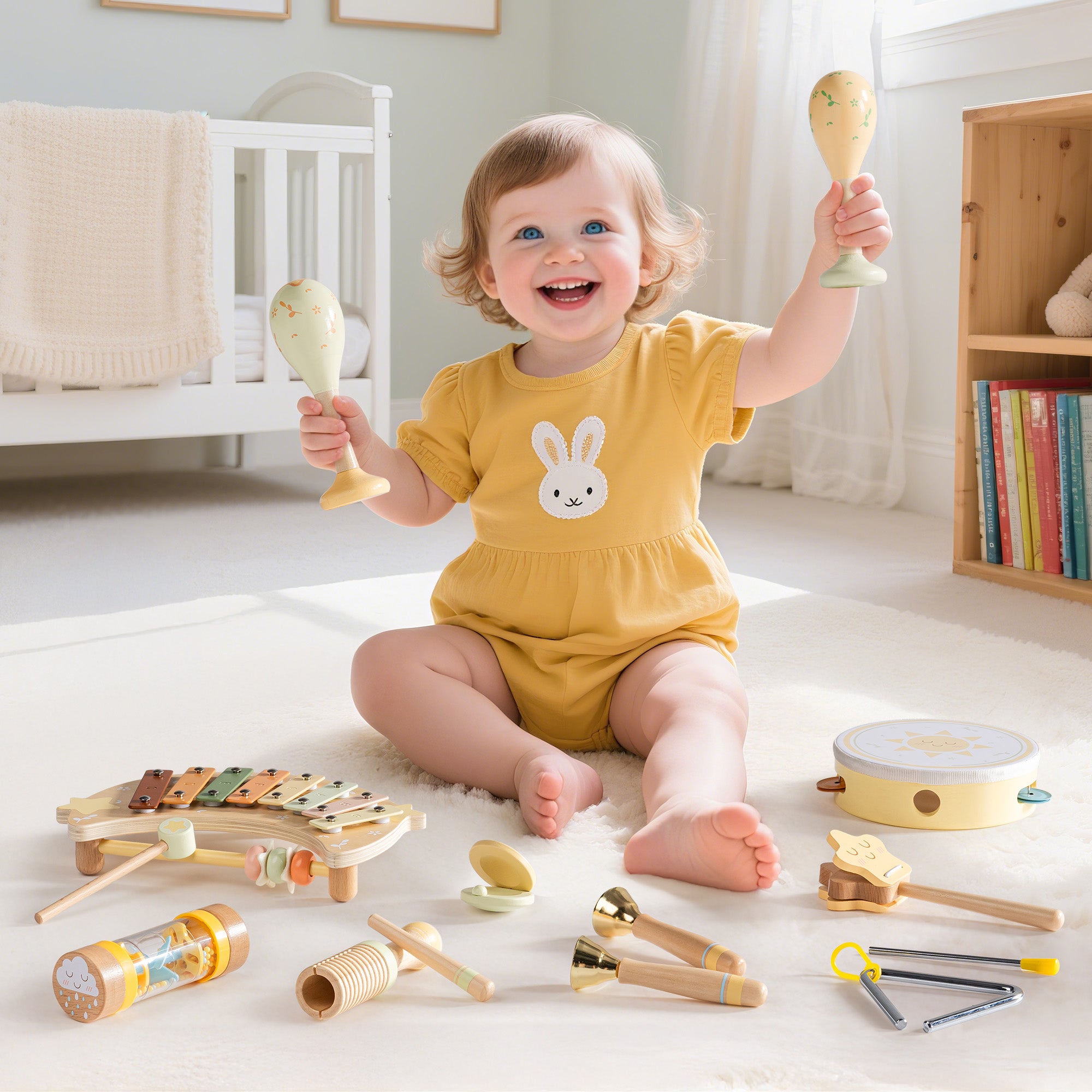 ROBUD Kids Musical Toys Moonlight Music Set