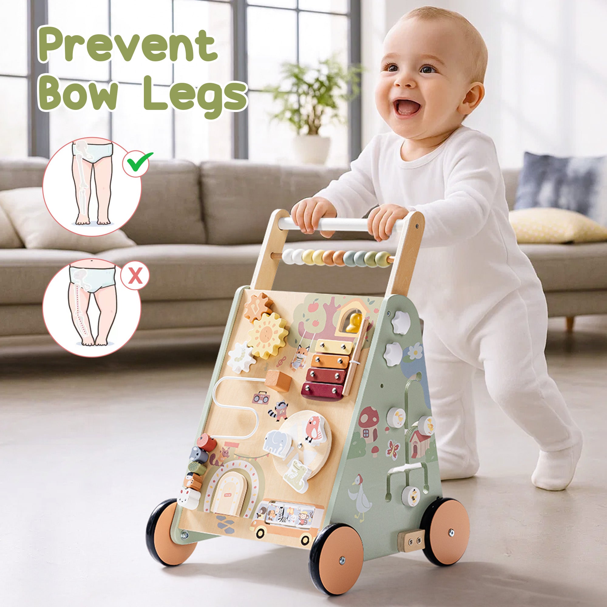 ROBUD Forest Fairy Baby Push Walker