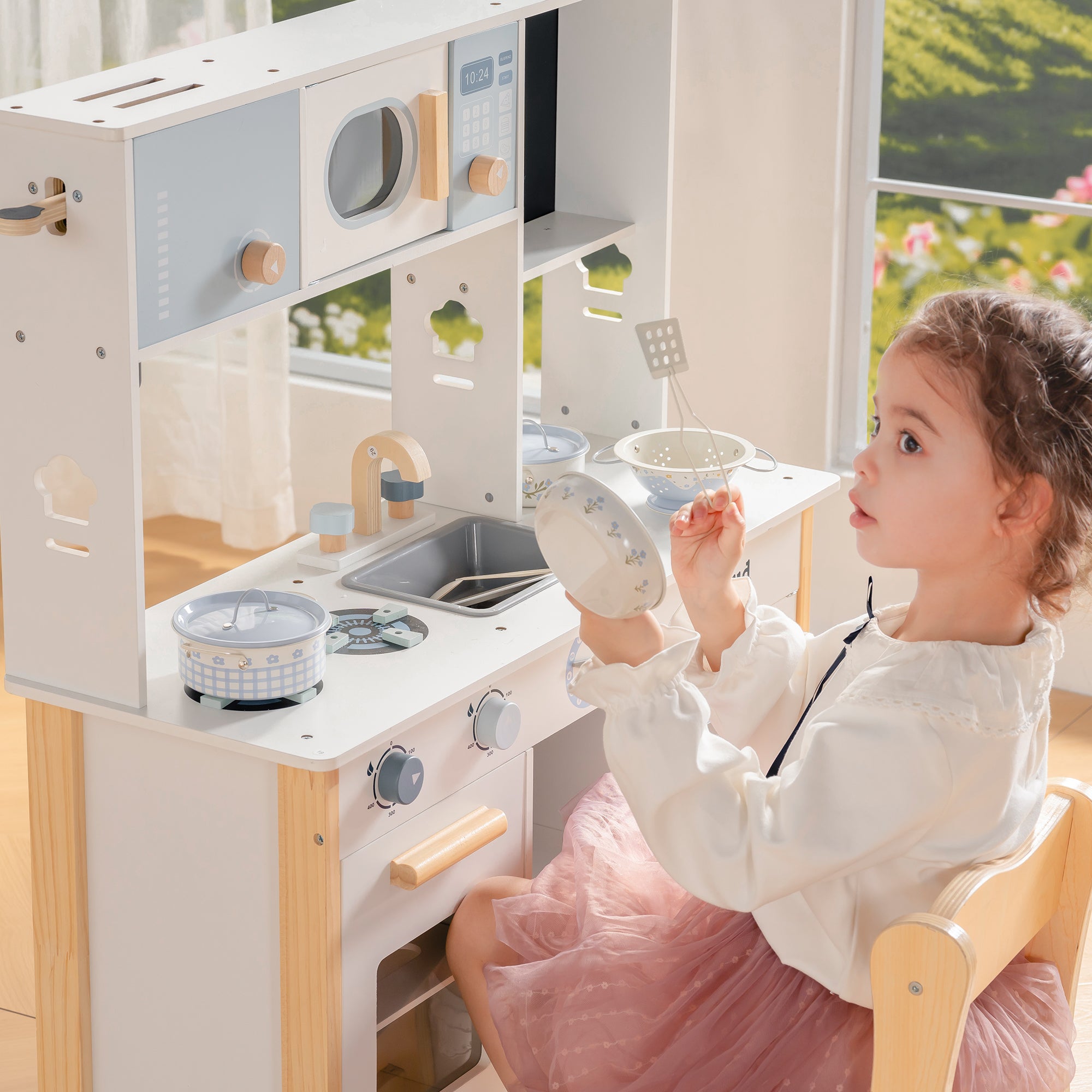 ROBUD Tinplate Pretend Cooking Utensils