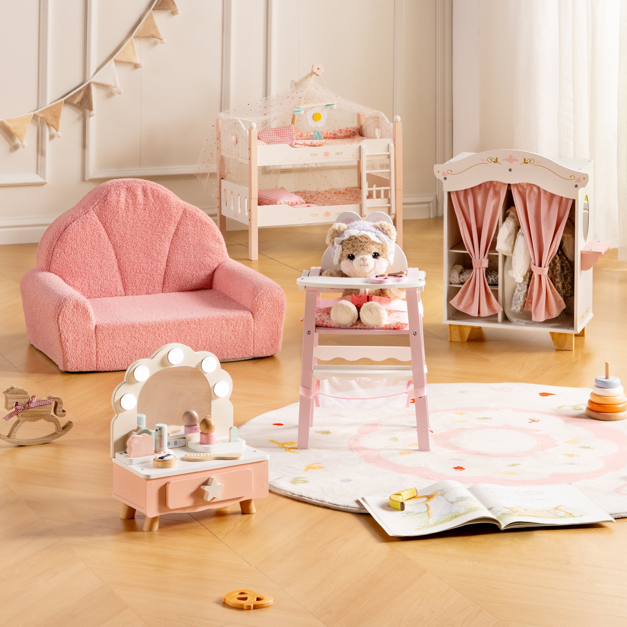 ROBUD Homey Stories Series - Wooden Princess Toys