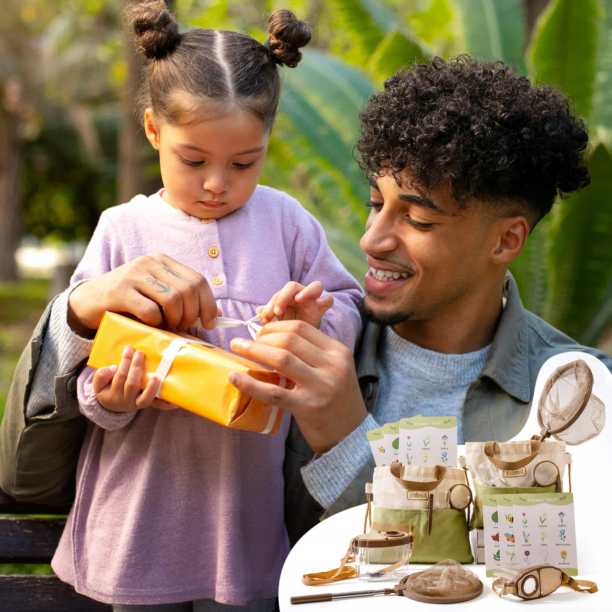 ROBUD Outdoor Dual Kids Explorer Kit Green