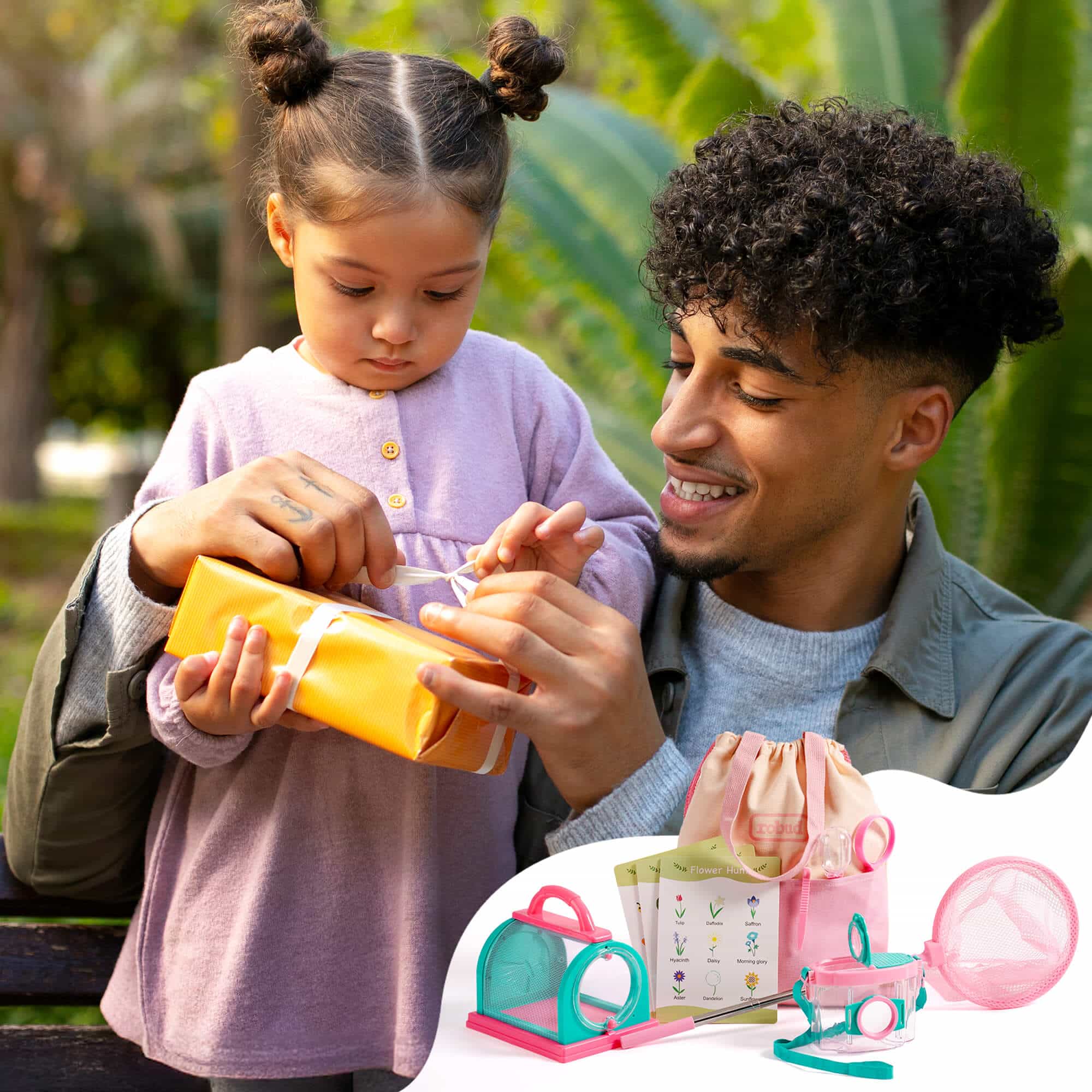 ROBUD Outdoor Kids Explorer Kit Pink