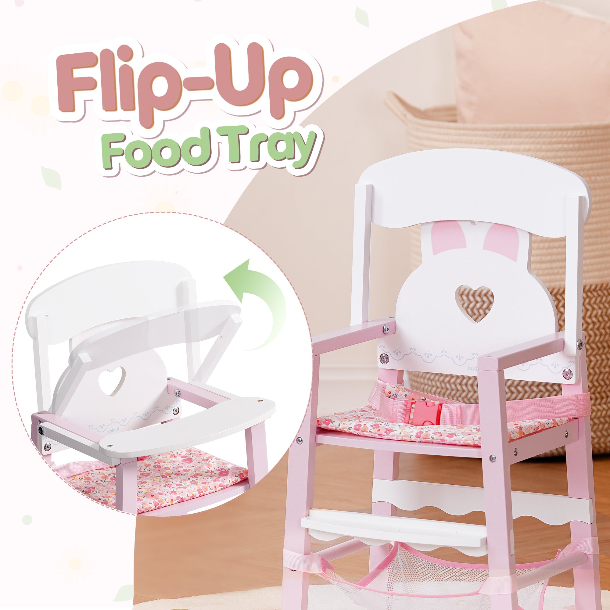 ROBUD Wooden Princess Toy House Series