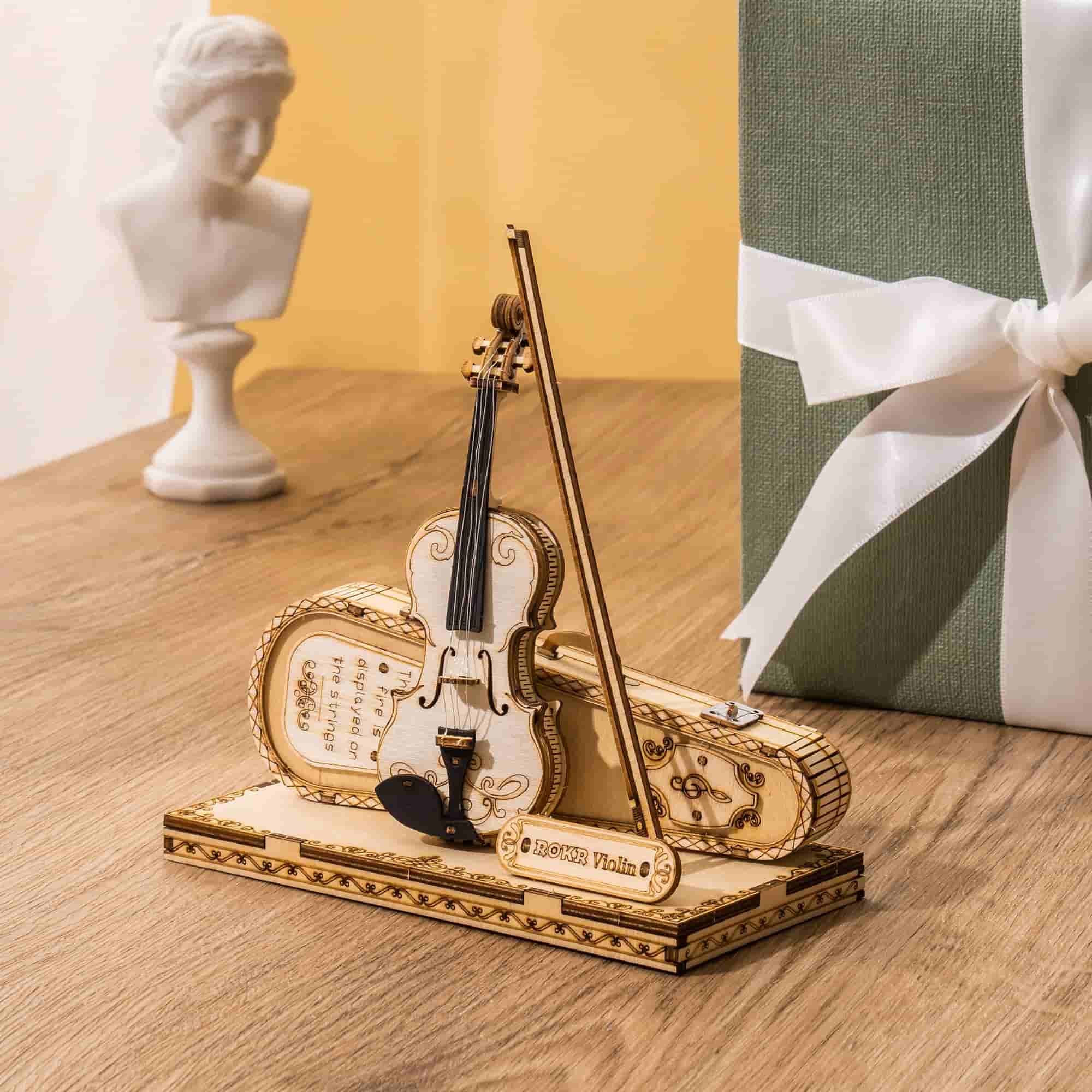 ROKR Violon Capriccio Modèle 3D Puzzle en bois TG604K