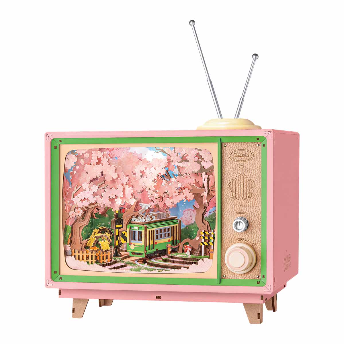 Rolife Sakura Dreamy Tour DIY muziekdoos 3D houten puzzel AMT02