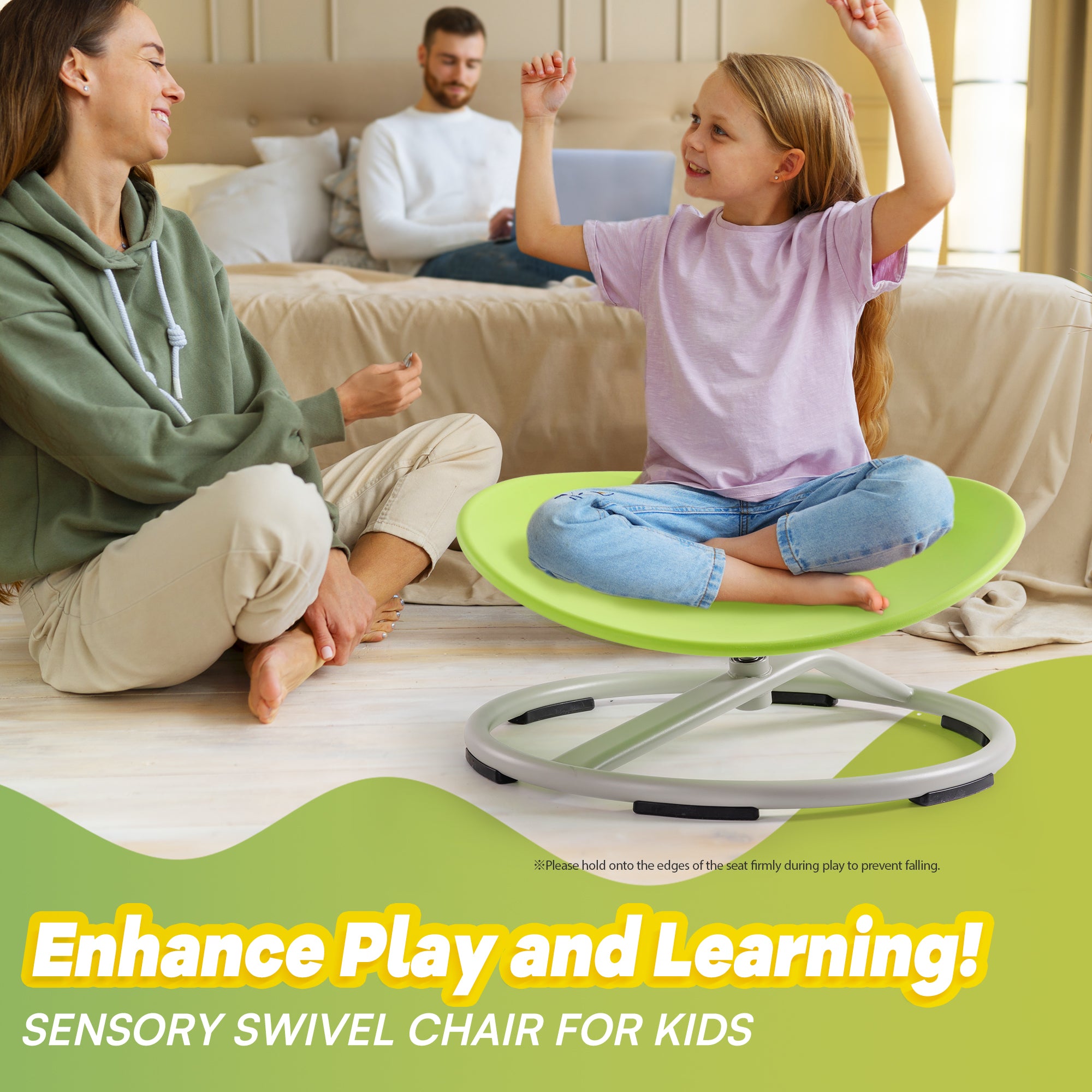 ROBUD Kids Sensory Swivel Chair