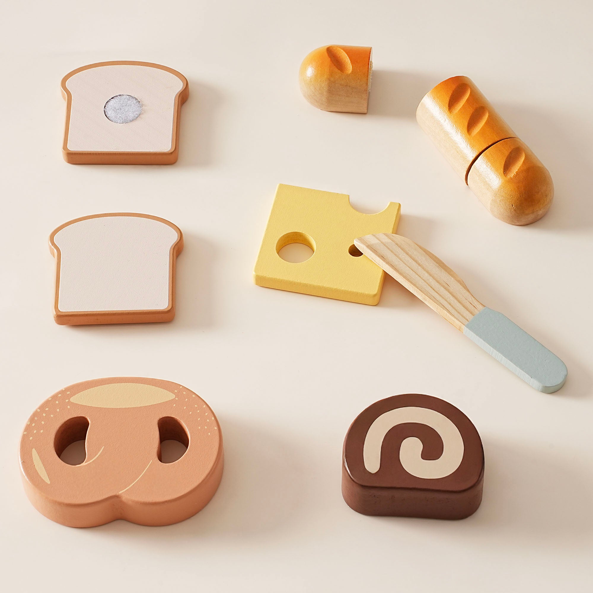 ROBUD Wooden Childs Play Food Set - Desserts