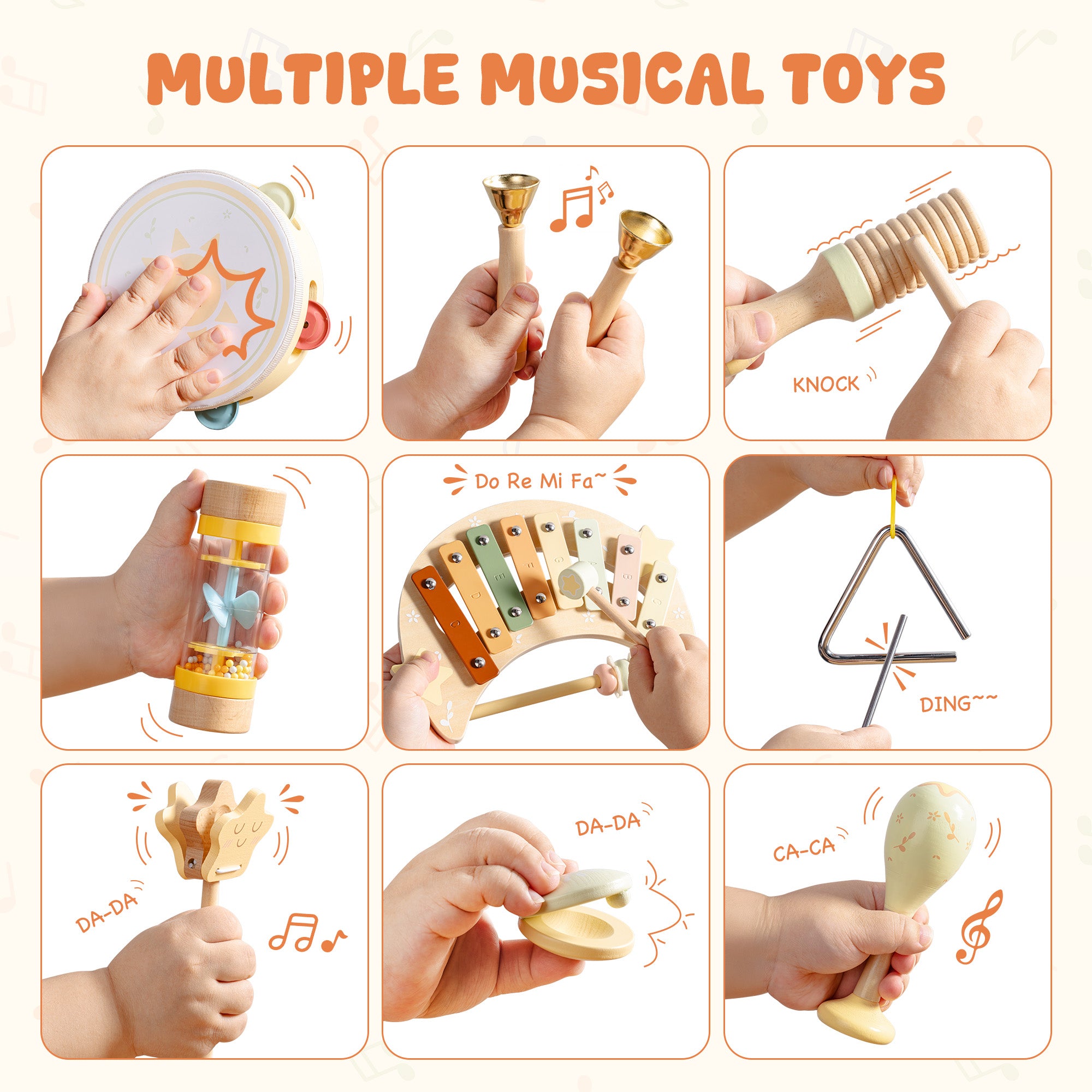 ROBUD Kids Musical Toys Moonlight Music Set