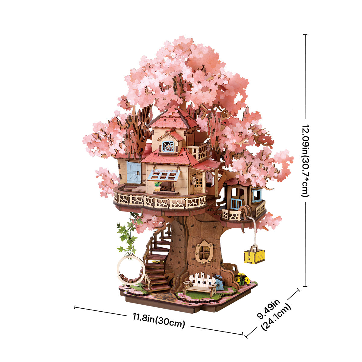 Rolife Sakura Baumhaus 3D Holzpuzzle TGS04
