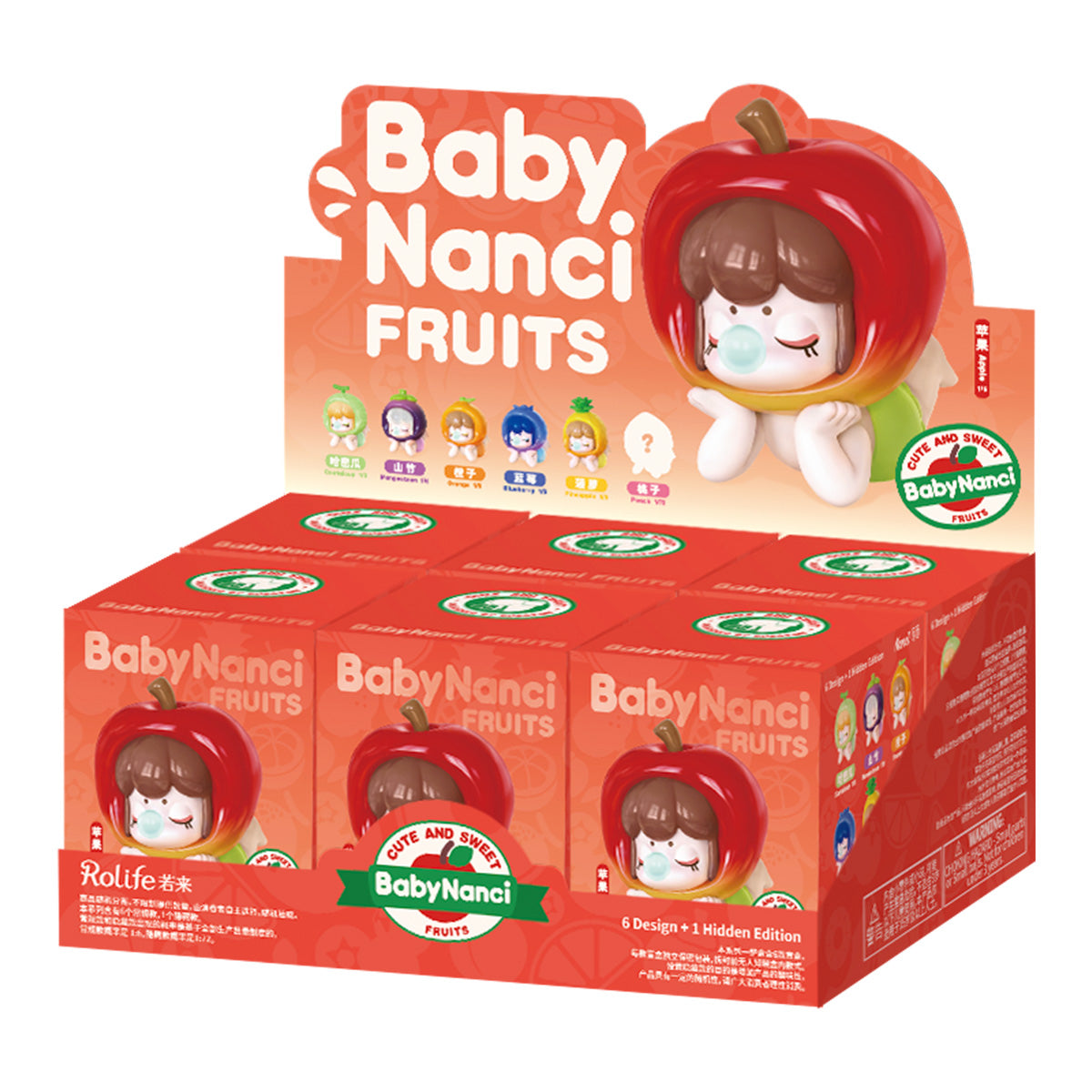 Rolife Baby Nanci Fruits Surprise Figure Dolls NBXX