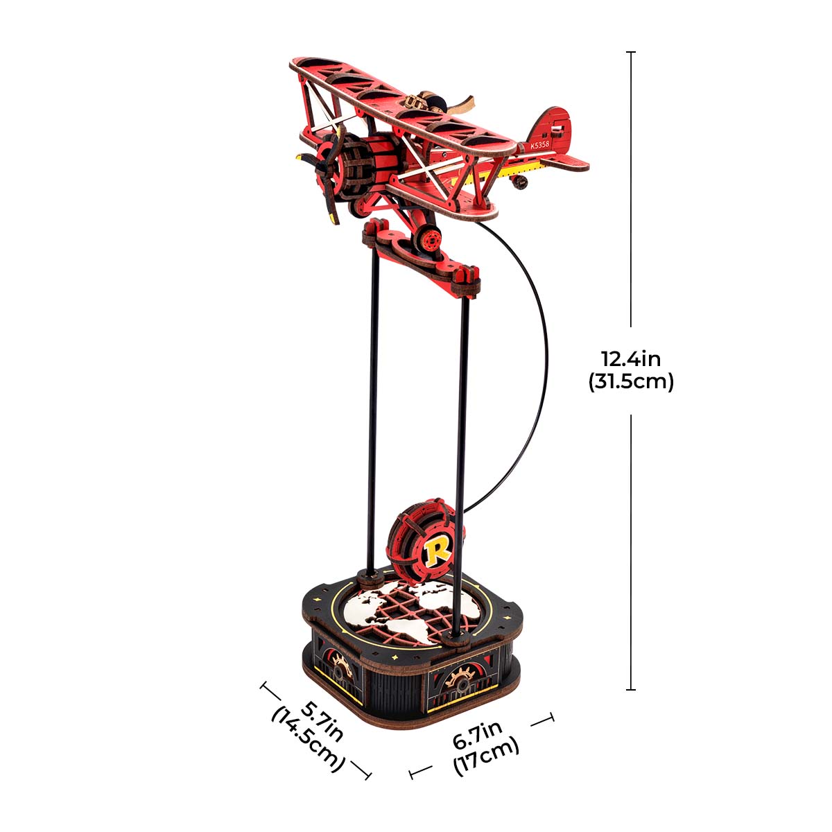 ROKR Sky Captain Pendulum Balance Toy 3D Puzzle MCD01