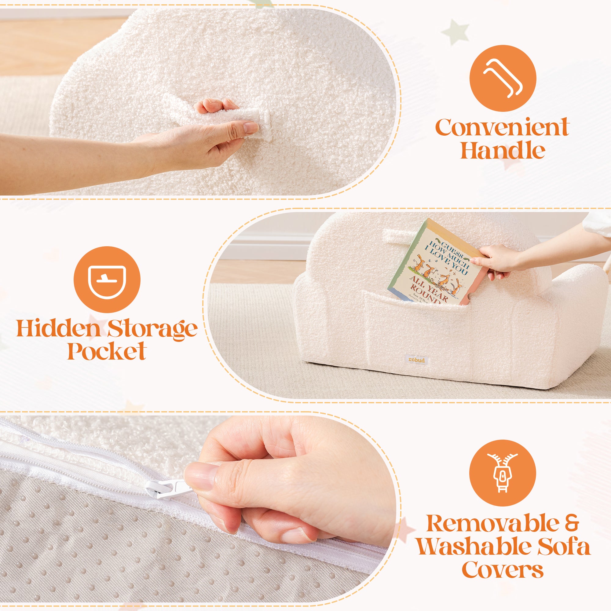 ROBUD Children's Sofa Series