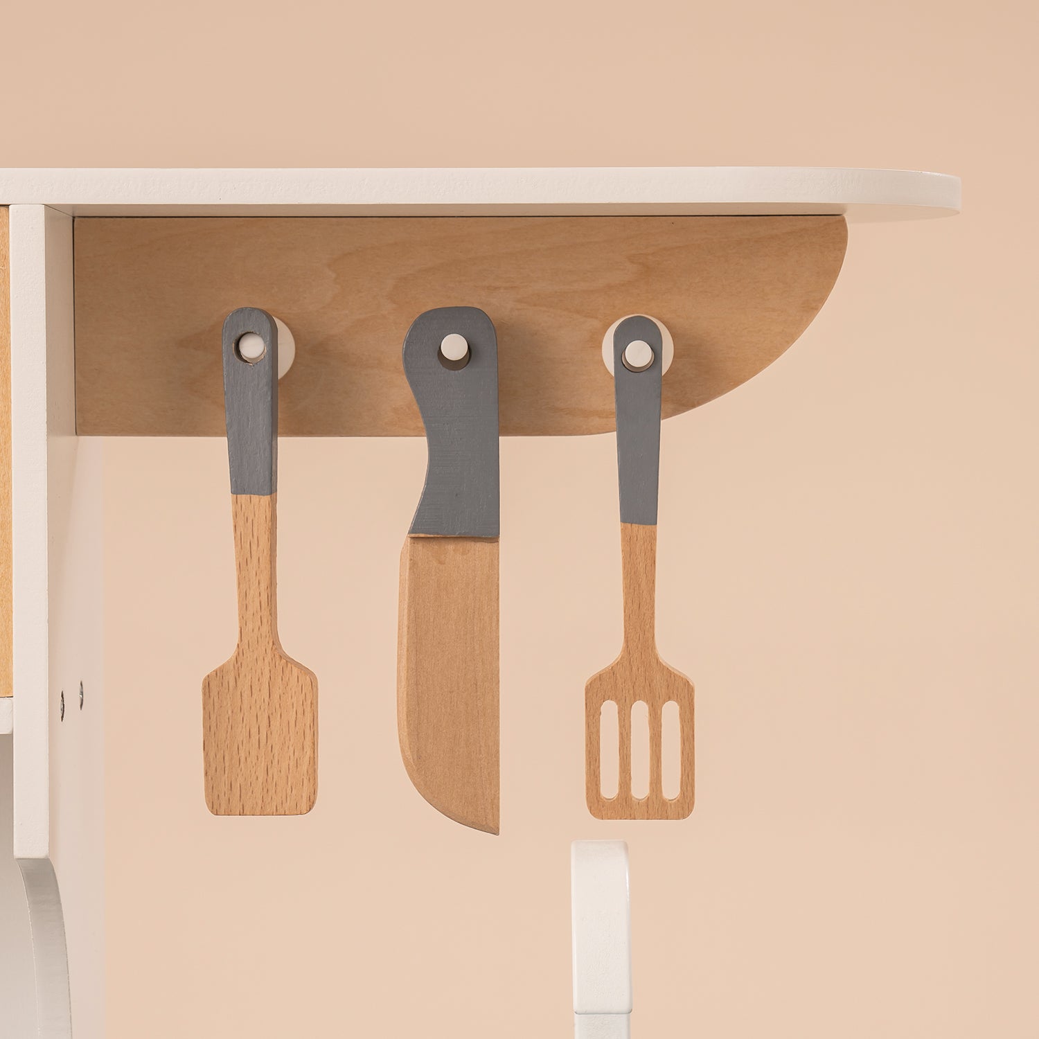 ROBUD Houten kinderspeelkeukenspeelset WG01