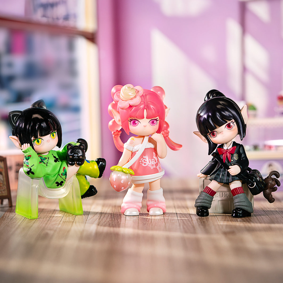Rolife Suri's Colorful Girls Surprise Figure Dolls SKXX