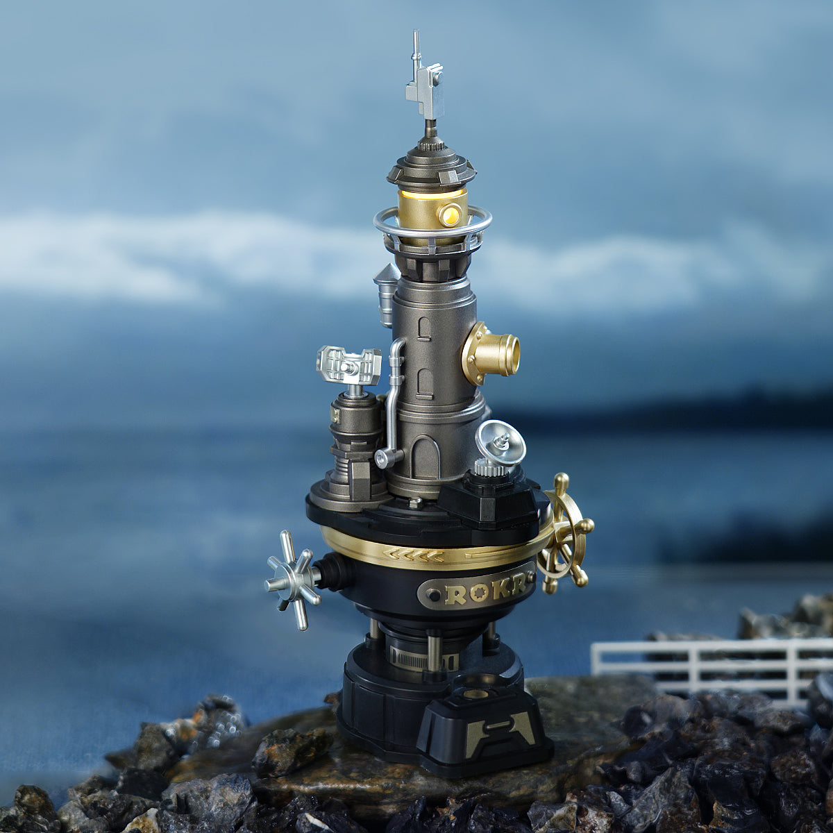 ROKR Navi Lighthouse Mechanical 3D Puzzle CGM01