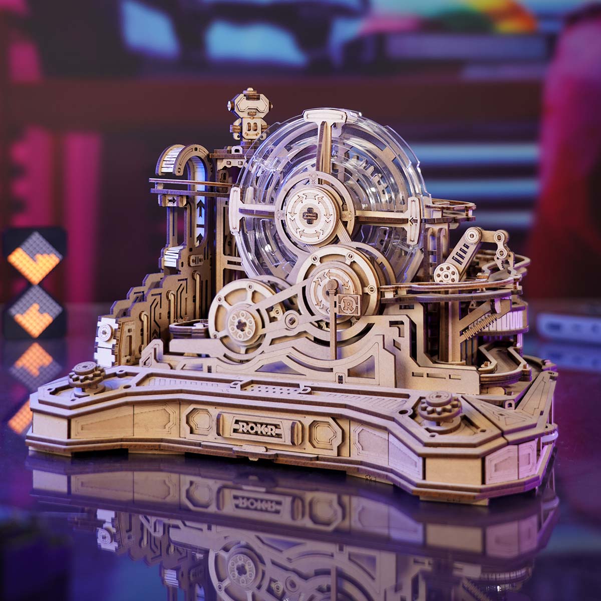 ROKR Gear Ball Challenge 3D Wooden Puzzle EGC01