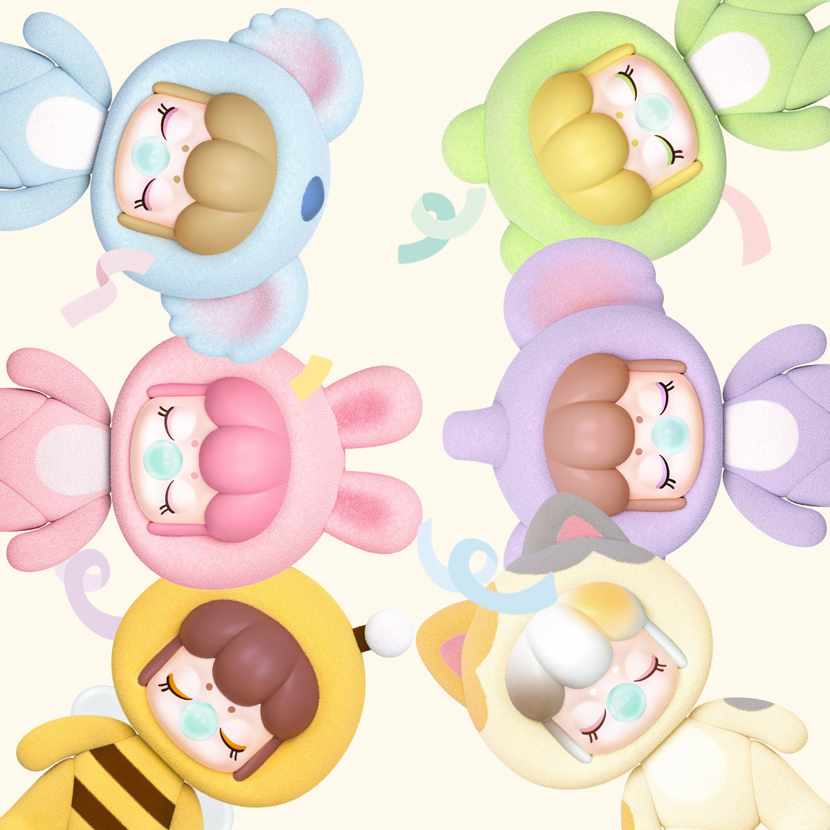 Rolife BabyNanci Fluffy Party Surprise Figure Dolls NCXX